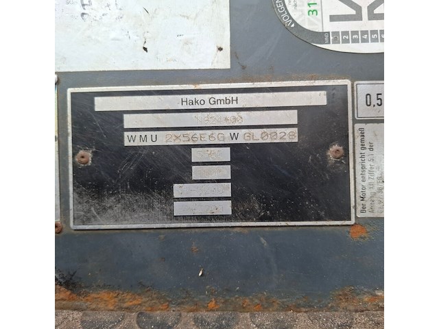 Compact multi-voertuig, hako, multicar m29 c, 2016, met reinex hda/s 1600-0215-18 hogedrukinstallatie - afbeelding 39 van  44