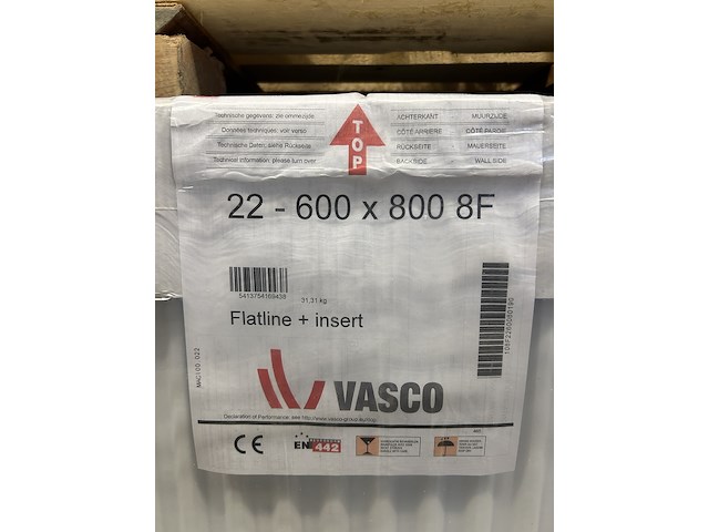 Compact radiator vasco, flatline - afbeelding 2 van  3