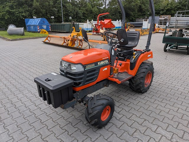 Compact tractor, kubota, 4wd bx200d, 2002 - afbeelding 1 van  57