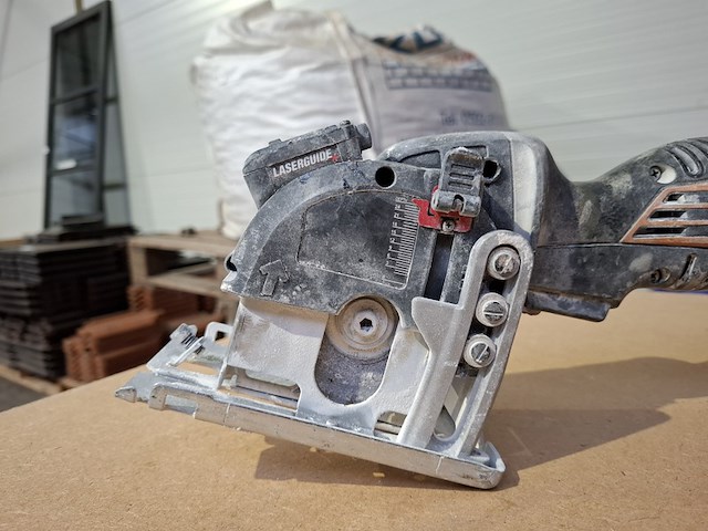 Compacte cirkelzaag worx, wx420, bouwjaar 2017 - afbeelding 3 van  9