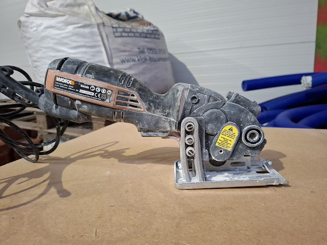 Compacte cirkelzaag worx, wx420, bouwjaar 2017 - afbeelding 5 van  9