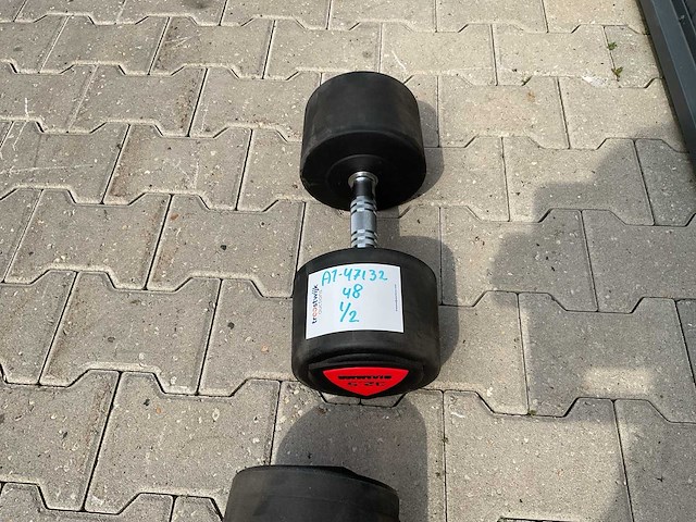 Compacte dumbbell 2x 32,5kg - halters en gewichten - afbeelding 4 van  13