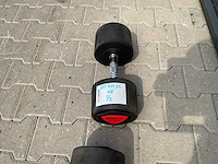 Compacte dumbbell 2x 32,5kg - halters en gewichten - afbeelding 4 van  13