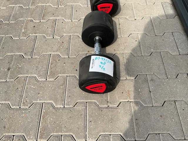 Compacte dumbbell 2x 32,5kg - halters en gewichten - afbeelding 5 van  13