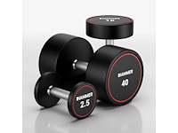 Compacte dumbbell 2x27,5kg - halters en gewichten - afbeelding 1 van  13