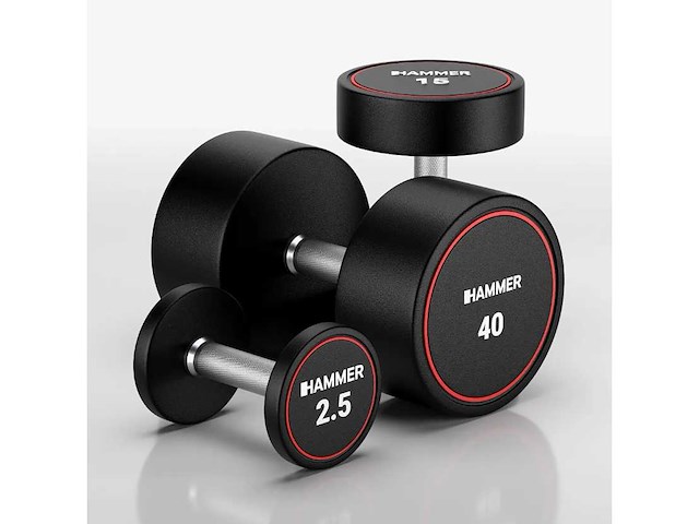 Compacte dumbbell 2x27,5kg - halters en gewichten - afbeelding 1 van  13