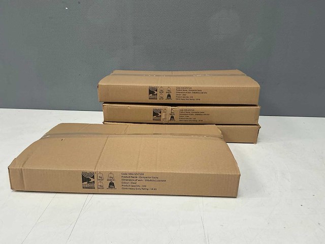 Compactor plastic zakken 508x863x1168 mm (400x) - afbeelding 8 van  8