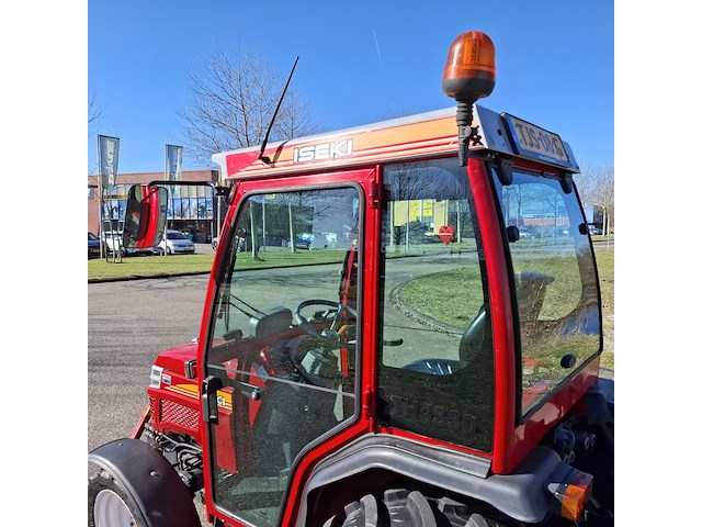 Compacttractor, iseki, th 4330, rood, 2009 - afbeelding 17 van  40