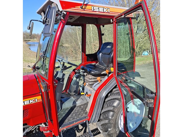 Compacttractor, iseki, th 4330, rood, 2009 - afbeelding 20 van  40