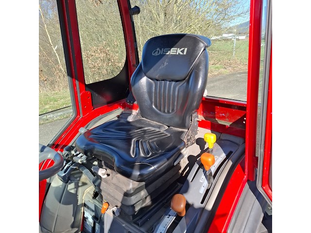 Compacttractor, iseki, th 4330, rood, 2009 - afbeelding 21 van  40