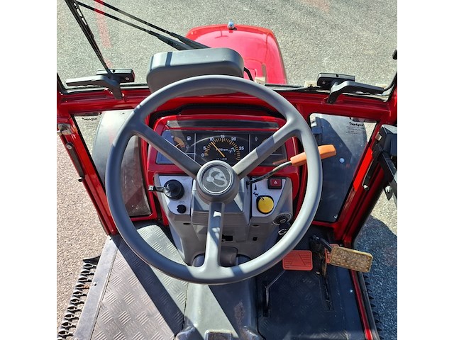 Compacttractor, iseki, th 4330, rood, 2009 - afbeelding 24 van  40