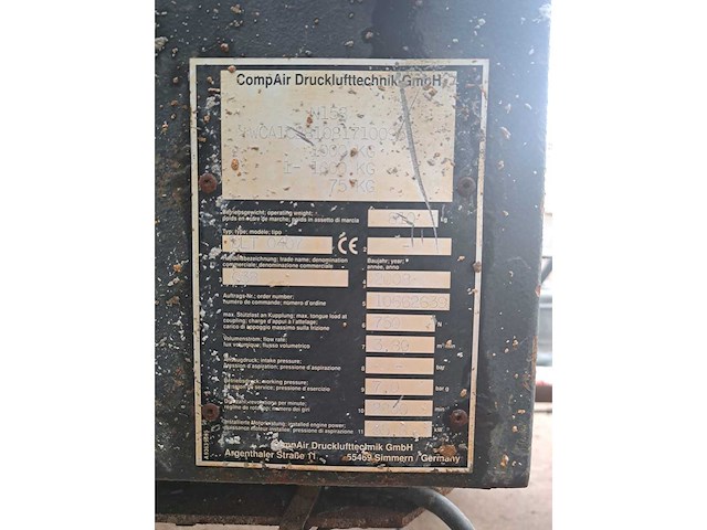 Compair - dlt 0407 - luchtcompressor - afbeelding 5 van  11