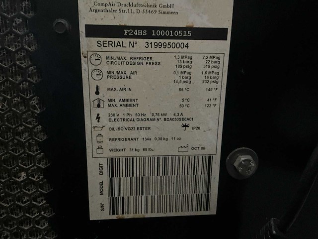 Compair f24hs koelvloeistof luchtdroger - afbeelding 6 van  6