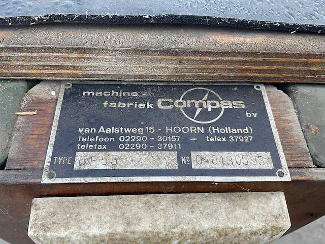 Compas bp55 pelmachine - afbeelding 6 van  6