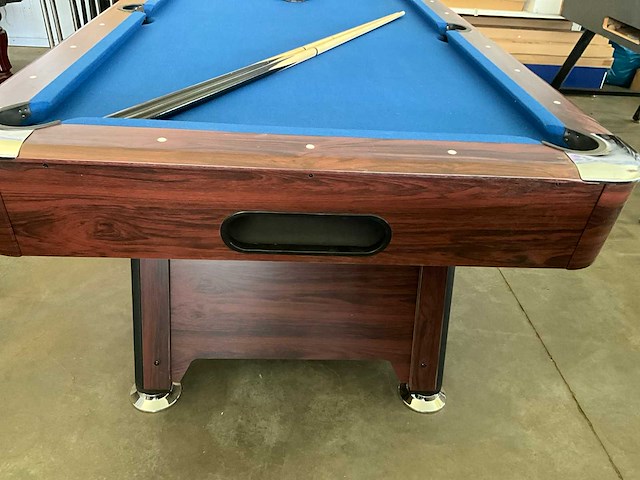 Competition pooltafel blauw - afbeelding 8 van  8
