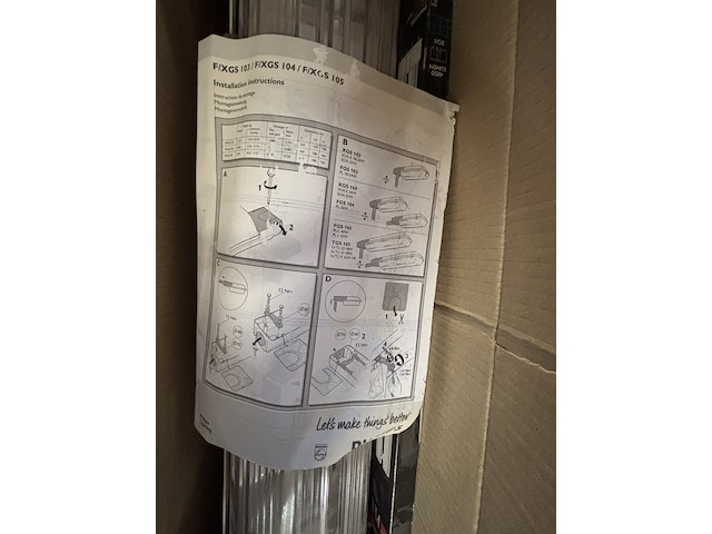 Compleet armatuur, philips, fgs 105/055 hf - afbeelding 2 van  3