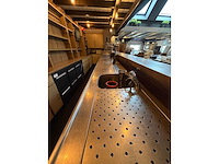 Compleet barmeubel met 2 dubbele tapkranen, achterwand, lekblad, spoelbak, etc. - afbeelding 12 van  19