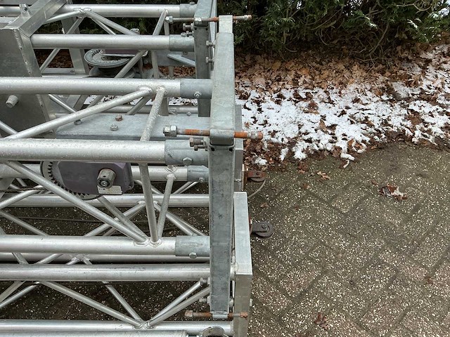 Compleet festival/evenementen podium 11x7x5,5 meter (bxdxh) - afbeelding 11 van  51