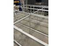 Compleet festival/evenementen podium 11x7x5,5 meter (bxdxh) - afbeelding 43 van  51