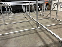 Compleet festival/evenementen podium 11x7x5,5 meter (bxdxh) - afbeelding 46 van  51