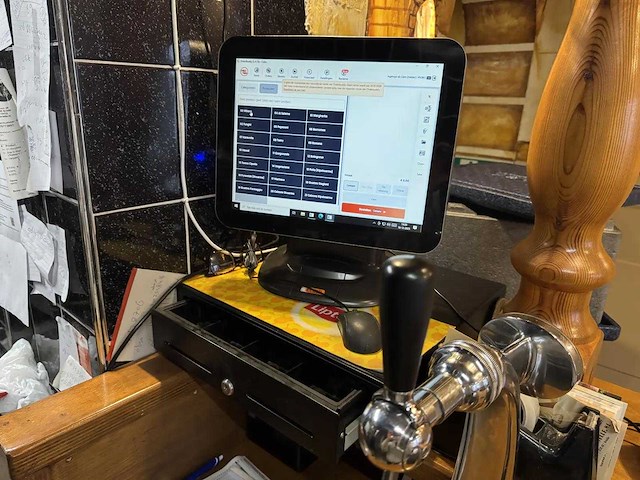 Compleet kassasysteem met thuisbezorgd - afbeelding 1 van  7