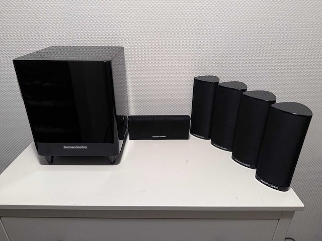 Compleet professioneel harman kardon home cinema set. - afbeelding 19 van  21
