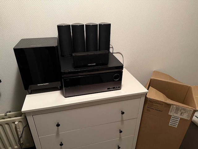 Compleet professioneel harman kardon home cinema set. - afbeelding 10 van  21