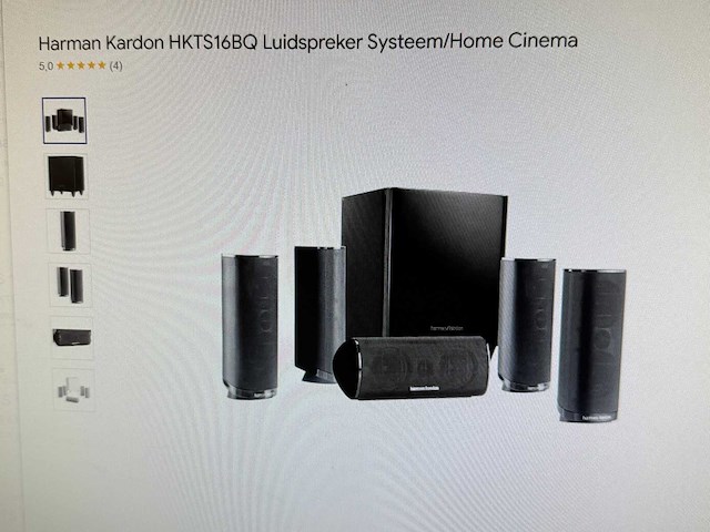 Compleet professioneel harman kardon home cinema set. - afbeelding 12 van  21