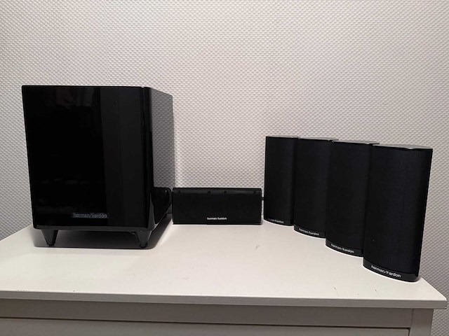 Compleet professioneel harman kardon home cinema set. - afbeelding 17 van  21