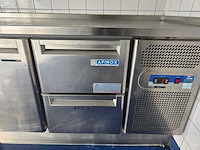 Compleet spoelmeubel met affinox rvs koelwerkbank - afbeelding 5 van  7