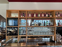 Complete bar achterwand met rvs spoel- en werktafel - afbeelding 11 van  17