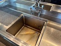 Complete bar achterwand met rvs spoel- en werktafel - afbeelding 17 van  17