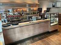 Complete bar met achterwand (combinatie kavel 2 en 3) - afbeelding 2 van  8