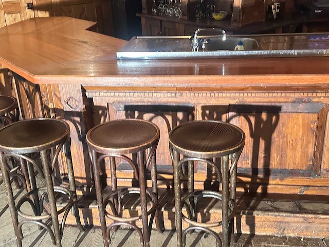 Complete bruin café bar - afbeelding 7 van  16