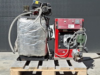 Complete cv set met oliebrander kabola, ecoflam