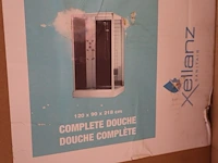 Complete douchecabine xellanz, chroom