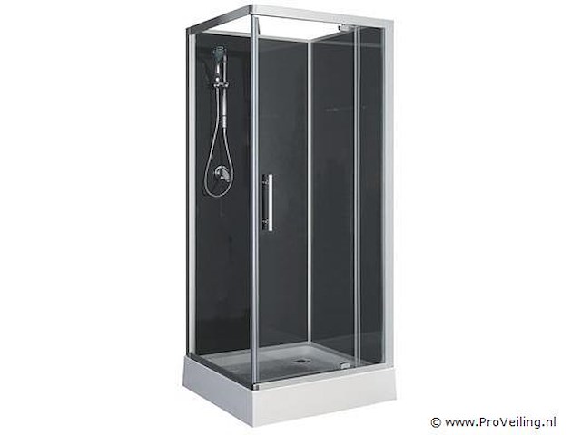 Complete doucheopstelling turtle - 85x85x210cm - afbeelding 1 van  2