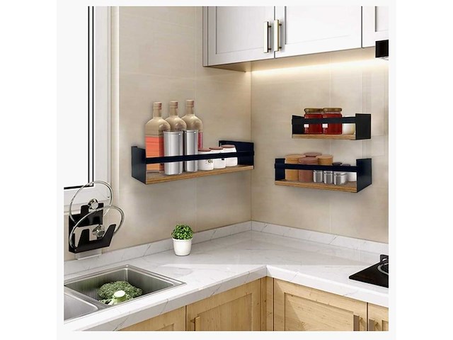 Complete dozen met 3 zwevende planken. (7x) - afbeelding 2 van  4