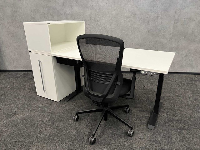 Complete elektrisch zit-sta werkplek 140x80 - afbeelding 1 van  27