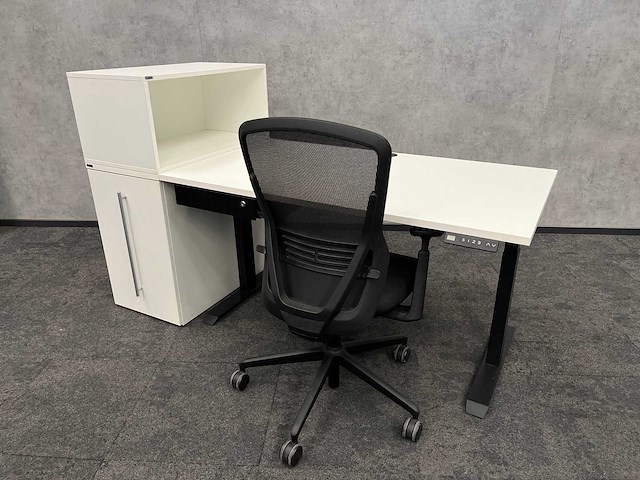 Complete elektrisch zit-sta werkplek 140x80 - afbeelding 15 van  17