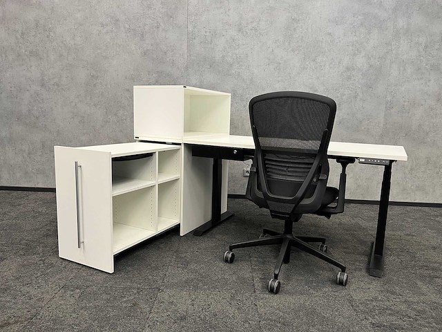 Complete elektrisch zit-sta werkplek 140x80 - afbeelding 13 van  13