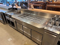 Complete frontcooking counter met apparatuur (combinatiekavel 10 t/m 33) - afbeelding 3 van  20