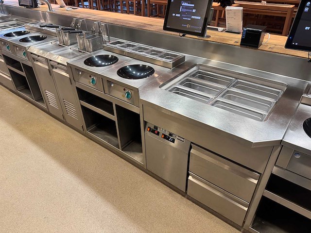 Complete frontcooking counter met apparatuur (combinatiekavel 10 t/m 33) - afbeelding 20 van  20