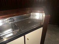 Complete hardhouten horecabar met tapinstallatie, koeling, 1.000 liter tank en lambrisering - afbeelding 16 van  73