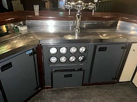 Complete hardhouten horecabar met tapinstallatie, koeling, 1.000 liter tank en lambrisering - afbeelding 17 van  50