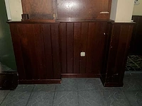 Complete hardhouten horecabar met tapinstallatie, koeling, 1.000 liter tank en lambrisering - afbeelding 46 van  50