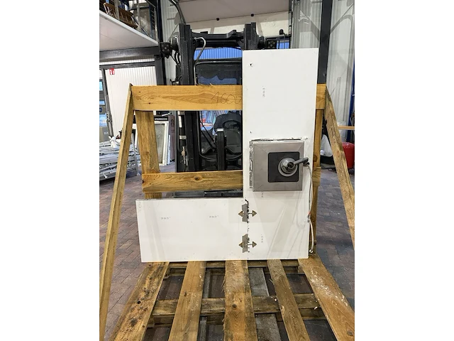 Complete hoekkeuken, hoekopstelling, grijs/wit, werkblad en bovenkasten | 3 pallets - afbeelding 6 van  9