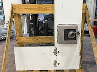 Complete hoekkeuken, hoekopstelling, grijs/wit, werkblad en bovenkasten | 3 pallets - afbeelding 6 van  9
