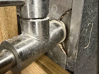 Complete hoekkeuken, hoekopstelling, grijs/wit, werkblad en bovenkasten | 3 pallets - afbeelding 7 van  9