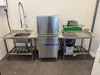 Complete horeca wasstraat doorschuif vaatwasser inclusief, catertech, ctv ids1010erc - afbeelding 1 van  13